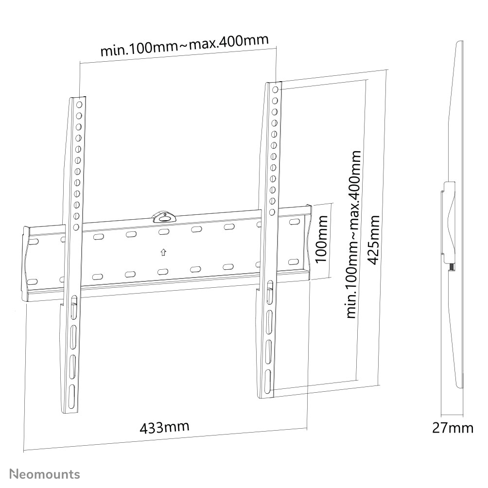 Neomounts tv wall mount